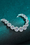 925 Sterling Silver 10.4 Carat Moissanite Bracelet - Apalipapa