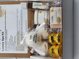 Spa Pure Luxury Spa Kit = Oatmeal, Milk & Honey, Gift for Mom, Pampering Gift Set, Bath Fizzies, Shower Steamers, Whipped Soap Scrub, Shower gel - Apalipapa