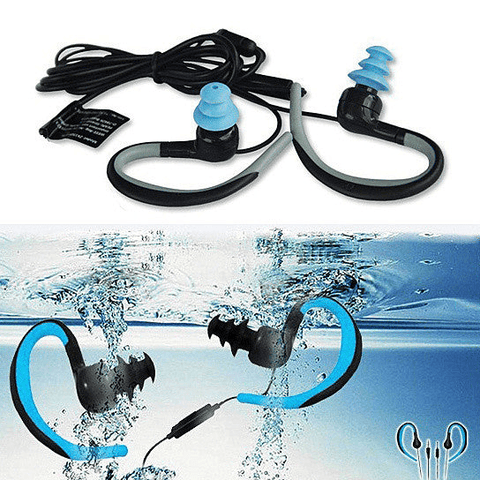 Waterproof Bluetooth Headphones with Swimmers Earplugs - Apalipapa