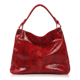 Resort Snake Skin Print Handbag - Apalipapa