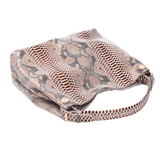 Resort Snake Skin Print Handbag - Apalipapa