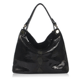 Resort Snake Skin Print Handbag