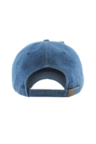 Up-Cycled Distressed Denim Baseball Cap - Apalipapa