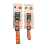 Stylish Nylon Collar for Dogs with Embroidered Giraffe Design - Apalipapa