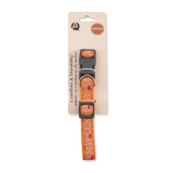 Stylish Nylon Collar for Dogs with Embroidered Giraffe Design - Apalipapa