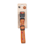 Stylish Nylon Collar for Dogs with Embroidered Giraffe Design - Apalipapa