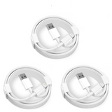 Pack of 3 Long 10FT Charging USB Cable for iPhone