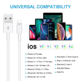 Extra Long 10FT USB Data Cable Cord For iPhone