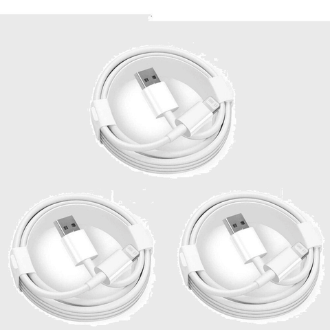 3-pack 3FT USB Data Charger Cable Cords For iPhone - Apalipapa