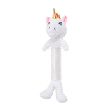 Unicorn Corduroy Plush Squeaking Chew Toy for Dogs - Apalipapa