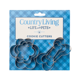 Country Living 6-Piece Stainless Steel Cookie Cutter Set - Apalipapa