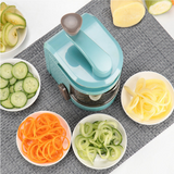 Top Chef Spiralizer Hand Cranked Salad Maker is ready