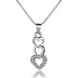 Love Story Three Phases Of Love Necklace