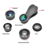 Kaleidoscope 5 In 1 Photo Magic Lens Set - Apalipapa