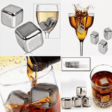 Steel Chillers - The Stainless Steel Food Grade Ice Cubes for Cocktails - Apalipapa