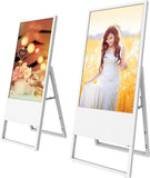 Portable Alone Standing 43"inch LED LCD Poster Digital Menu Board