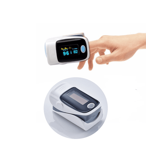 Fingertip Pulse Oximeter And Blood Oxygen Saturation Monitor With LED Display - Apalipapa