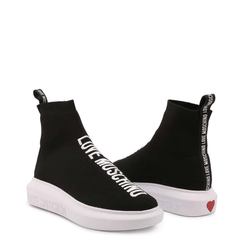 Logo High Top Sock Sneakers - Apalipapa