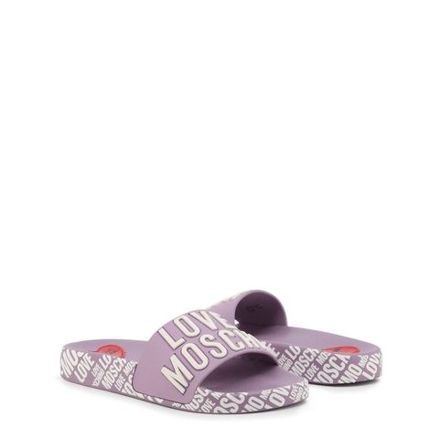 Pretty Purple Slide Sandals - Apalipapa