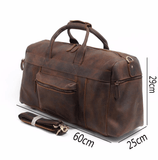 The Asta Weekender | Handcrafted Leather Duffle Bag - Apalipapa