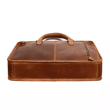 The Hemming Leather Laptop Bag | Vintage Leather Briefcase - Apalipapa