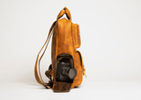 The MANN Bag | Large Capacity Leather Camera Backpack - Apalipapa