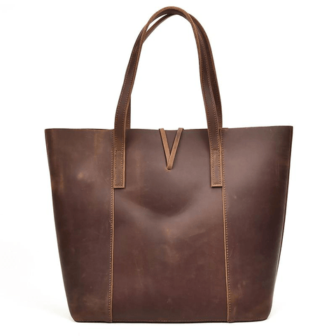 The Taavi Tote | Handcrafted Leather Tote Bag - Apalipapa