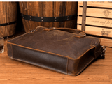 The Viggo Briefcase | Genuine Leather Messenger Bag - Apalipapa