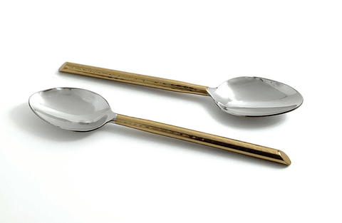Vibhsa Golden Silverware Tablespoons Set of 6 - Apalipapa