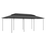 vidaXL Gazebo 236.2"x117.3"x106.3" Anthracite - Apalipapa