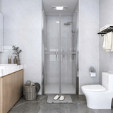 vidaXL Shower Door Clear ESG 37.8"x74.8" - Apalipapa