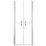 vidaXL Shower Door Clear ESG 37.8"x74.8" - Apalipapa