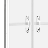 vidaXL Shower Door Frosted ESG 33.9"x74.8" - Apalipapa