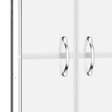 vidaXL Shower Door Half Frosted ESG 37.8"x74.8" - Apalipapa