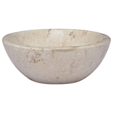 vidaXL Sink Cream 20.9"x15.7"x5.9" Marble - Apalipapa