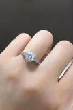 1 Carat Moissanite 925 Sterling Silver Ring - Apalipapa