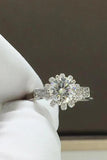 1 Carat Moissanite 925 Sterling Silver Ring - Apalipapa