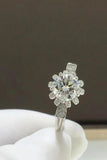 1 Carat Moissanite 925 Sterling Silver Ring - Apalipapa