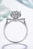 1 Carat Moissanite 925 Sterling Silver Ring - Apalipapa