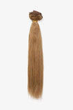 18''140g #10 Natural Straight Clip-in Hair Extensions Human Hair - Apalipapa