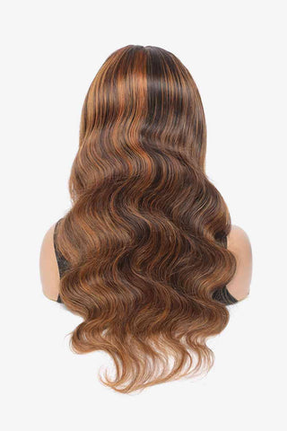 18" #P4/27 13x4 Lace Front Wigs Hightlight Human Hair Body Wave150% Density - Apalipapa