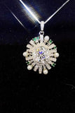 2 Carat Moissanite 925 Sterling Silver Necklace - Apalipapa