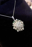 2 Carat Moissanite 925 Sterling Silver Necklace - Apalipapa