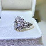 2 Carat Moissanite 925 Sterling Silver Ring - Apalipapa