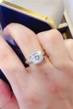 2 Carat Moissanite 925 Sterling Silver Ring - Apalipapa