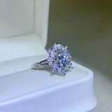 2 Carat Moissanite 925 Sterling Silver Ring - Apalipapa