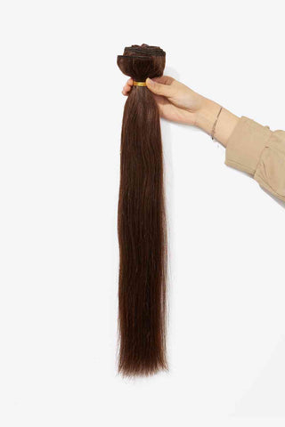 20" 140g #4 Clip-in Hair Extensions Human Hair - Apalipapa