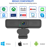 2K Webcam with Microphone - Apalipapa