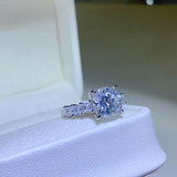 3 Carat Moissanite 925 Sterling Silver Ring - Apalipapa