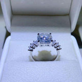 3 Carat Moissanite 925 Sterling Silver Ring - Apalipapa